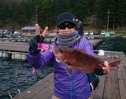 初めての海上釣堀に行ってきました。